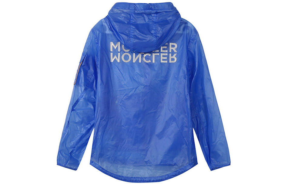 Moncler SS22 Ebizo Letter Print Sun Hoodie Jacket  Blue. 1A00138539MC71N 圖 3