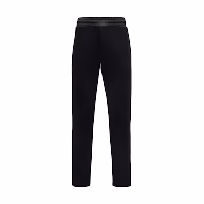 Moncler SS22 Embroidered Tapered Fit Knit Track Pants Black H10918H00021899M4999