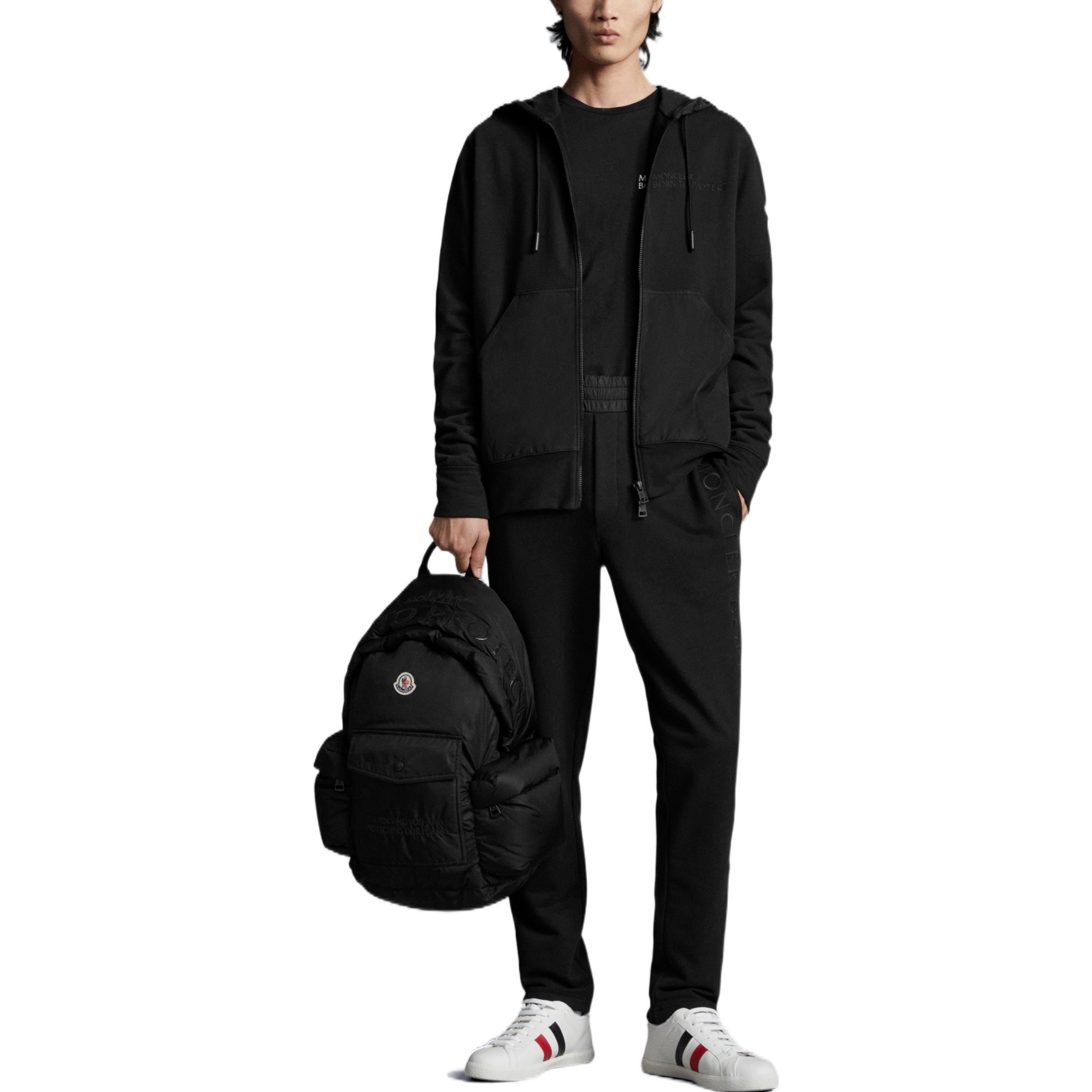 Lookbook Moncler SS22 Embroidered Tapered Fit Knit Track Pants  Black H10918H00021899M4999