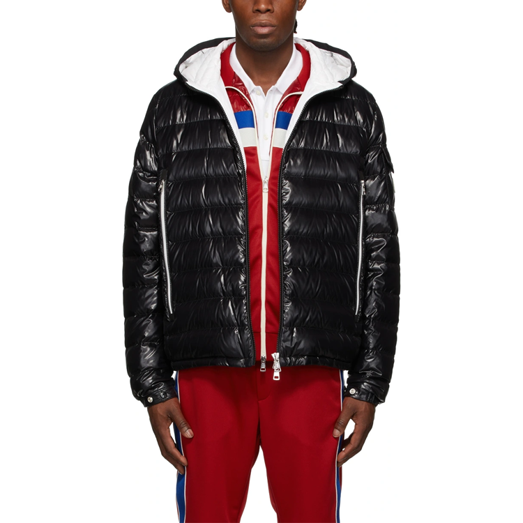 Moncler SS22 Galion Unisex Black Hooded Down Jacket with Zipper. 1A00027M1592999 圖 5