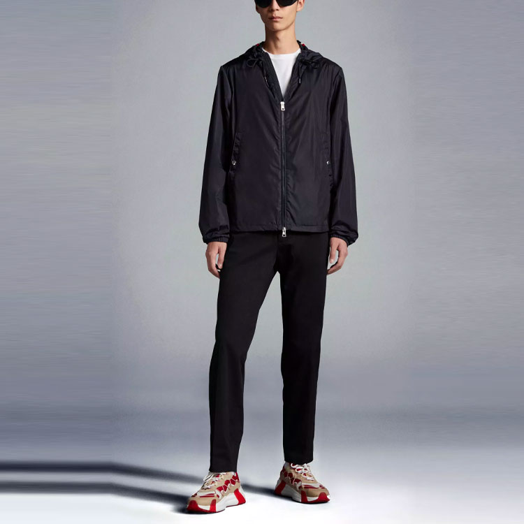 Moncler SS22 GRIMPEURS Zip-Up Hoodie Jacket  Black H10911A0007754155999 圖 4