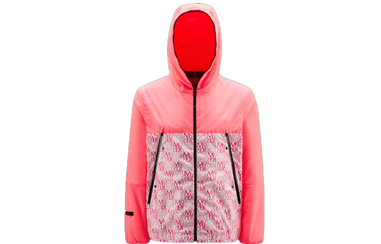 Moncler SS22 Hisashi Capsule Colorblock Hooded Windbreaker Jacket Pink Mens H10911A0016459681954
