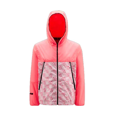 Moncler SS22 Hisashi Capsule Colorblock Hooded Windbreaker Jacket Pink Mens H10911A0016459681954