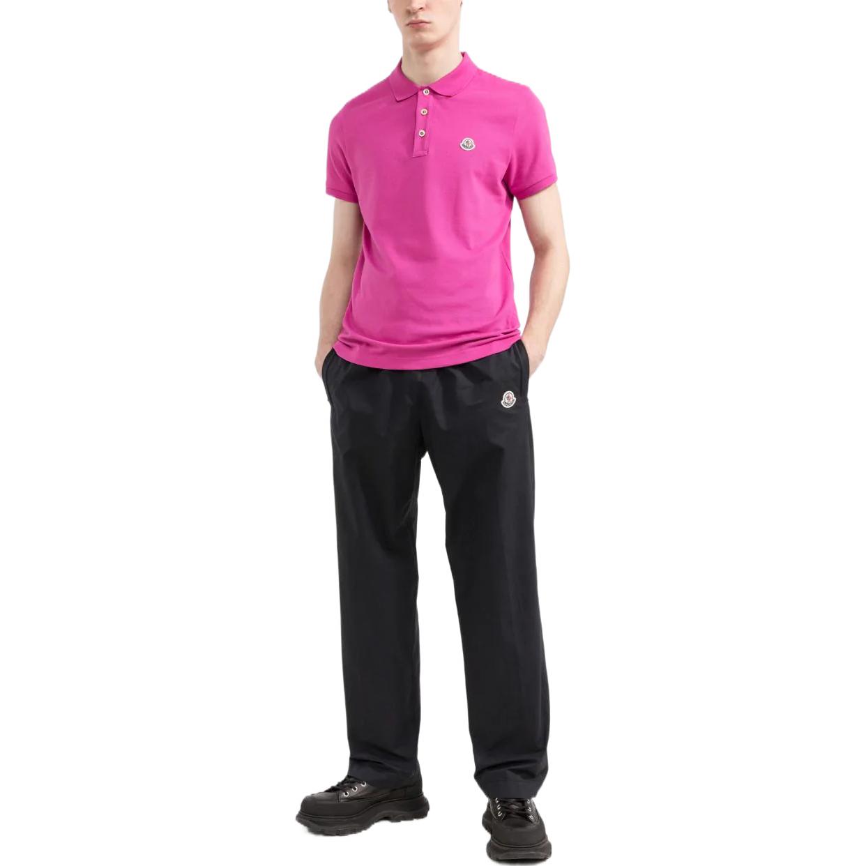 Lookbook Moncler SS22 Seluar Jogger Longgar Logo Besar Biru - Lelaki H10912A0002554ARP778