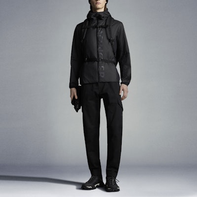 Moncler SS22 Lchiro Windproof Zip-Up Hoodie Jacket Black H10911A00099595JJ999 Lookbook Moncler SS22 Lchiro Windproof Zip-Up Hoodie Jacket Black H10911A00099595JJ999