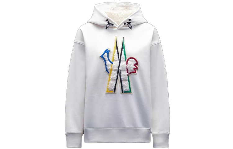 Moncler SS22 Lunar New Year Capsule Hoodie White Unisex G20978G0002380451034