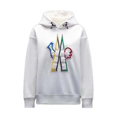 Moncler SS22 Lunar New Year Capsule Hoodie White Unisex G20978G0002380451034