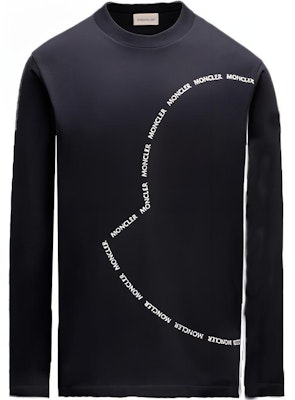 Moncler SS22 海軍藍圓形徽標印花長袖T恤 H10918D000098390T778 Buy Moncler SS22 海軍藍圓形徽標印花長袖T恤 H10918D000098390T778