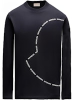 Moncler SS22 海軍藍圓形徽標印花長袖T恤 H10918D000098390T778 Order Moncler SS22 海軍藍圓形徽標印花長袖T恤 H10918D000098390T778