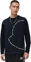 Moncler SS22 海軍藍圓形徽標印花長袖T恤 H10918D000098390T778 Sizing Moncler SS22 海軍藍圓形徽標印花長袖T恤 H10918D000098390T778