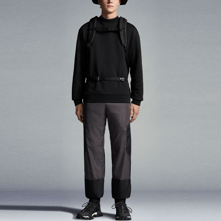 Lookbook Moncler SS22 Reflective Logo Waterproof Joggers Men’s Dark Grey Mix H10912A0002268352926