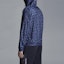 Purchase Moncler SS22 Reversible Logo Print Hooded Jacket Midnight Blue Men H10911A001525955I778