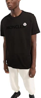 Purchase モンクレール SS22 無地 クルーネック 半袖 Tシャツ ブラック H20918C000258390T999