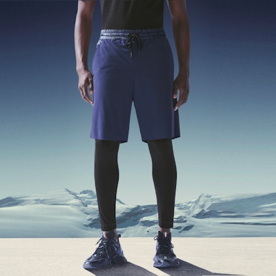 Moncler SS22 Solid Color Drawstring Casual Shorts Blue - G209Q2B00002539DG742 Lookbook Moncler SS22 Solid Color Drawstring Casual Shorts Blue - G209Q2B00002539DG742