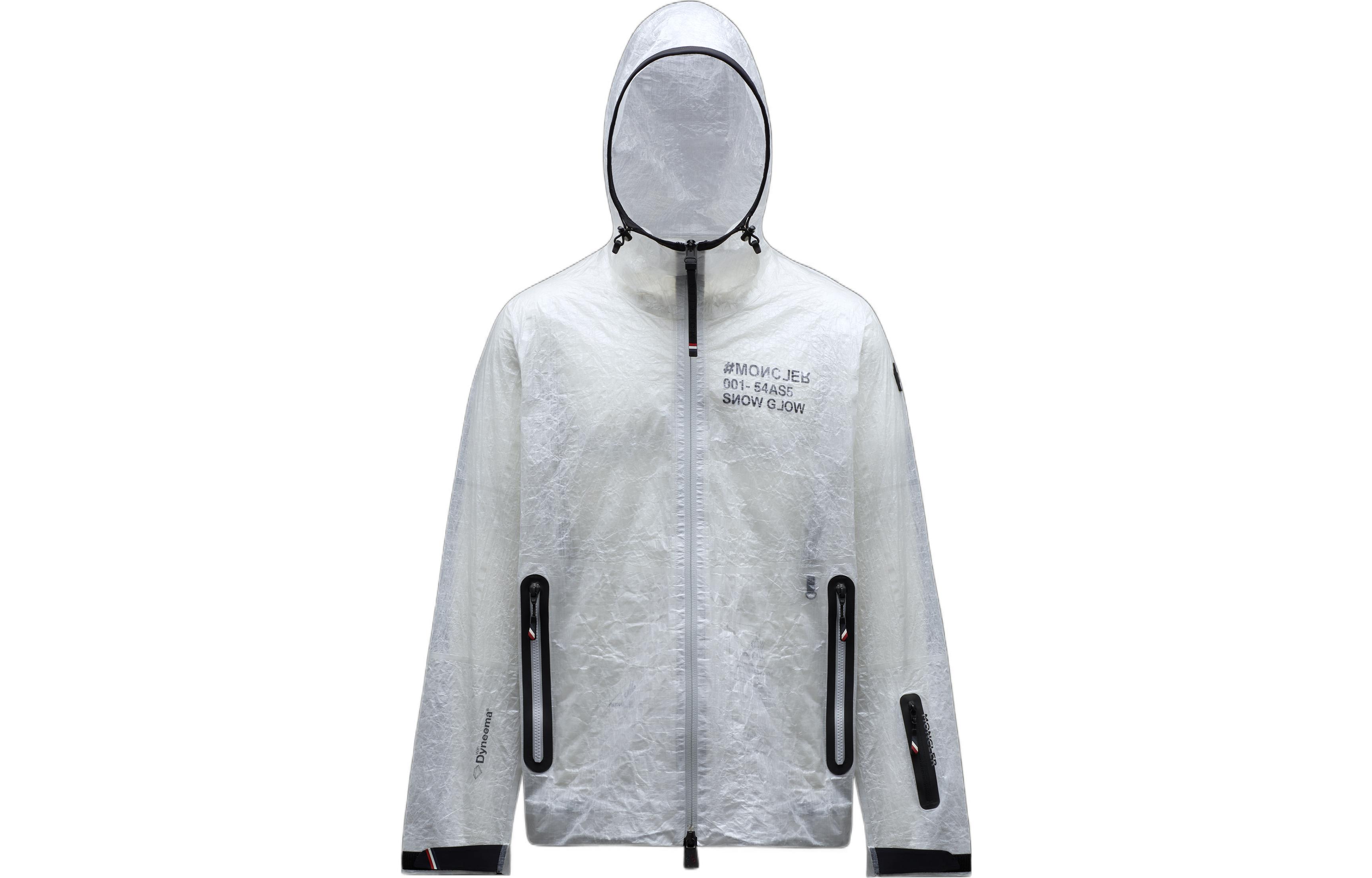 Moncler SS22 Solid Color Hooded Rain Jacket Unisex G209Q1A0000354AS5032