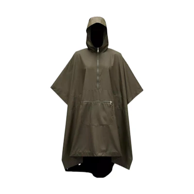 Moncler SS22 Solid Color Hooded Zip Pocket Windbreaker Green H10933G00020595JG833
