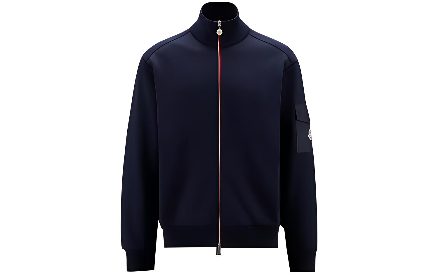 Moncler SS22 Two-Tone Zip-Up Jacket Blue H10918G00008809KR778