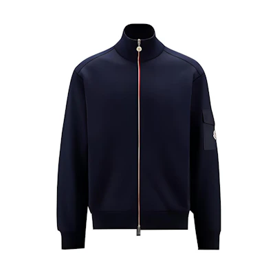 Moncler SS22 Two-Tone Zip-Up Jacket Blue H10918G00008809KR778
