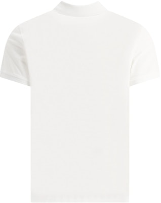 Moncler SS22 Kaos Polo Putih dengan Desain Cetak Logo Huruf Solid. 8A0002484673001 Lookbook Moncler SS22 Kaos Polo Putih dengan Desain Cetak Logo Huruf Solid. 8A0002484673001