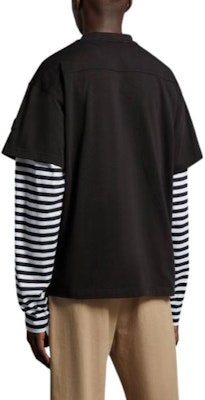 Moncler SS23 Black Contrast Letter Logo Print Crewneck T-Shirt I10918C00011M2643999 Shop Moncler SS23 Black Contrast Letter Logo Print Crewneck T-Shirt I10918C00011M2643999