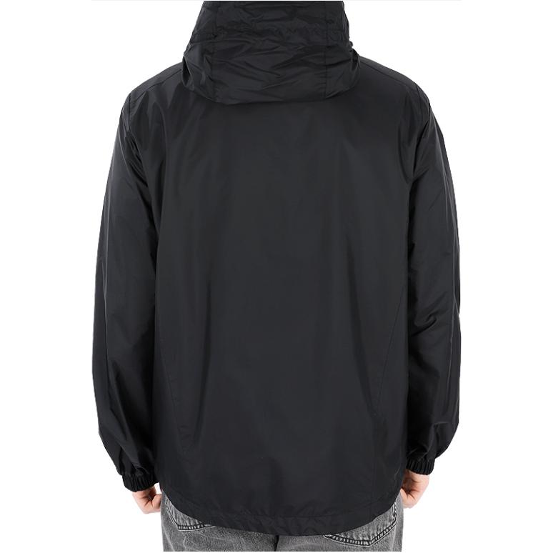 Moncler SS23  Black Hooded Jacket with Logo Patch and Zipper. 1A0003653A5E999 圖 6