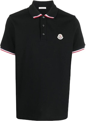 몽클레르 SS23 블랙 로고 패치 반팔 폴로 셔츠 I10918A00015899UR999 Order 몽클레르 SS23 블랙 로고 패치 반팔 폴로 셔츠 I10918A00015899UR999