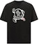 Order Moncler SS23 Black Logo Print Casual Crew Neck T-Shirt. I10918C00010M2643999