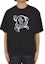 Shop Moncler SS23 Black Logo Print Casual Crew Neck T-Shirt. I10918C00010M2643999