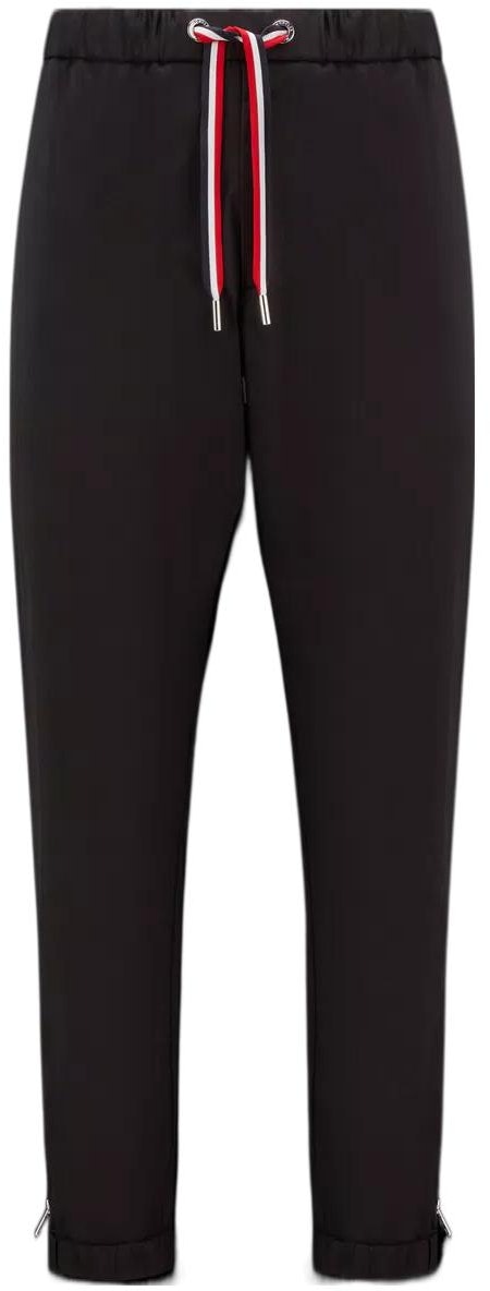 moncler-ss-23-black-solid-color-elastic-waist-casual-pants-i10912-a0000357448999