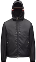 Moncler SS23 Black Solid Color Zip-Up Drawstring Jacket I10911A0009054155999 Moncler SS23 Black Solid Color Zip-Up Drawstring Jacket I10911A0009054155999