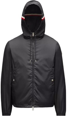 몽클레르 SS23 블랙 솔리드 컬러 집업 드로스트링 자켓 I10911A0009054155999 Order 몽클레르 SS23 블랙 솔리드 컬러 집업 드로스트링 자켓 I10911A0009054155999