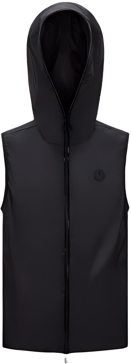 moncler-ss-23-black-solid-logo-patch-zip-up-hooded-vest-i10911-a0010768352999