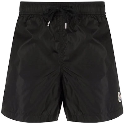 Moncler SS23 Black Solid Straight Fit Swim Trunks with Waist Tie. H10912C0000553326999 Buy Moncler SS23 Black Solid Straight Fit Swim Trunks with Waist Tie. H10912C0000553326999