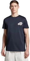 Details for モンクレール SS23 ブルーロゴパッチ カジュアル半袖Tシャツ I10918C000588390Y773