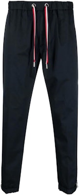 Moncler SS23 Elastic Drawstring Casual Pants Midnight Blue. I10912A0000357448781 Order Moncler SS23 Elastic Drawstring Casual Pants Midnight Blue. I10912A0000357448781