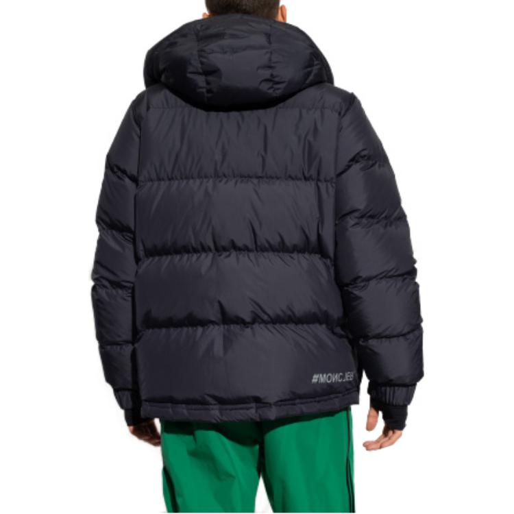 Moncler SS23  Letter Print Hooded Zip Long Sleeve Down Jacket. 1A0001954A3E-778 圖 5