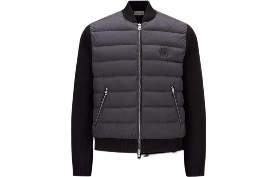 Moncler SS23  Long Sleeve Puffer Jacket Black I10919B00011M1367999