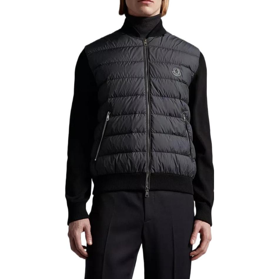 Moncler SS23  Long Sleeve Puffer Jacket Black I10919B00011M1367999 圖 3