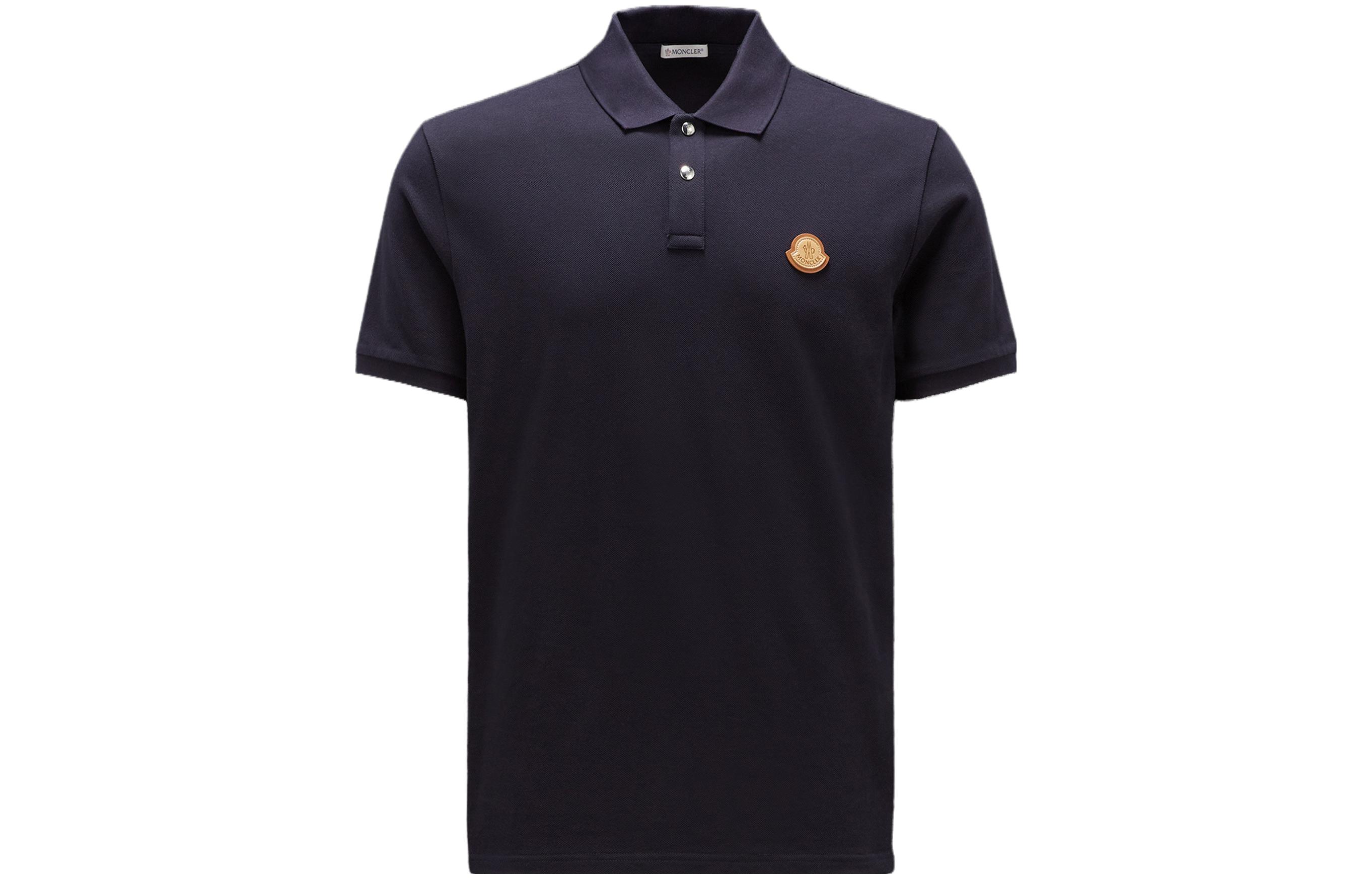 Order 盟可睐 SS23 海军蓝徽标短袖POLO衫 I20918A000148455677X