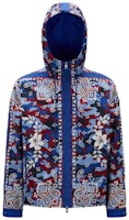 Moncler SS23 Patterned Floral Print Hooded Jacket I10911A00162596U0S77 Moncler SS23 Patterned Floral Print Hooded Jacket I10911A00162596U0S77