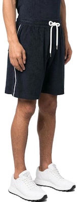 Moncler SS23 Solid Color Straight-Cut Casual Shorts Dark Blue. I10918H00031899VV778 Purchase Moncler SS23 Solid Color Straight-Cut Casual Shorts Dark Blue. I10918H00031899VV778