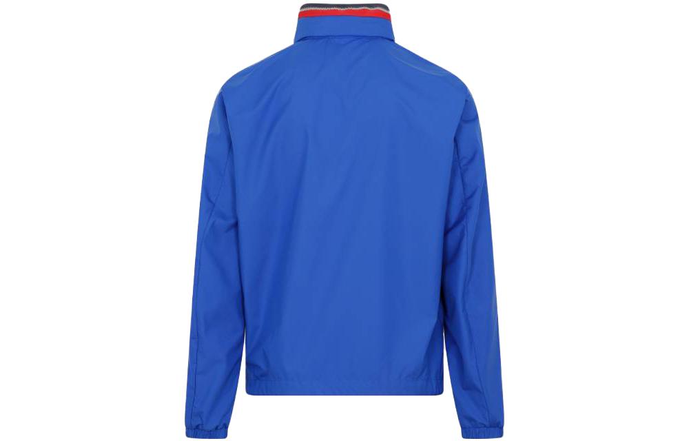 Lookbook Moncler SS23  Solid Logo Long Sleeve Jacket Blue. 1A0016154A8175N