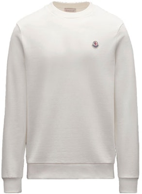 몽클레르 SS23 화이트 로고 패치 크루넥 긴팔 스웨트셔츠. I10918G00053809KR034 Buy 몽클레르 SS23 화이트 로고 패치 크루넥 긴팔 스웨트셔츠. I10918G00053809KR034