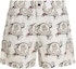 Buy Moncler SS23 White Logo Print Elastic Casual Shorts. 2C00015596UIF09