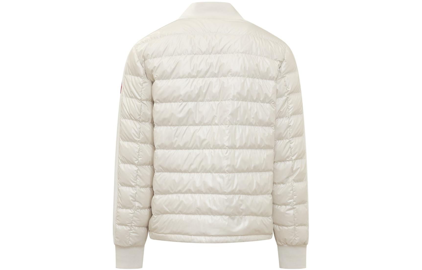 Moncler SS23  White Quilted Short Puffer Jacket with Baseball Collar. 1A00005595ZJ034 圖 3