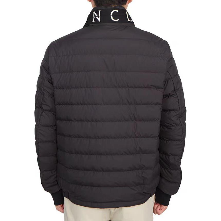 Moncler SS23 Akio Letter Print Stand Collar Down Jacket  Black I10911A0000454A81999 圖 5
