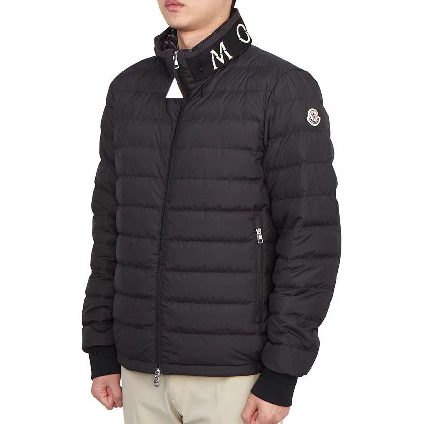 Moncler SS23 Akio Letter Print Stand Collar Down Jacket  Black I10911A0000454A81999 圖 6