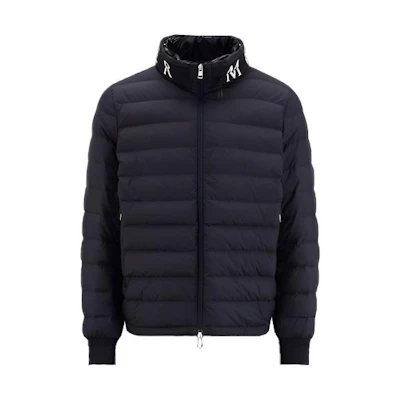 Moncler SS23 Akio Solid Color Zipper High Neck Down Jacket for Men. I10911A0000454A81778