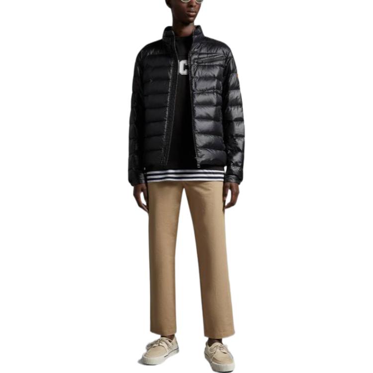 Lookbook 盟可睐2023春夏Amalteas黑色男女同款羽绒滑雪夹克 I10911A00139M2640997
