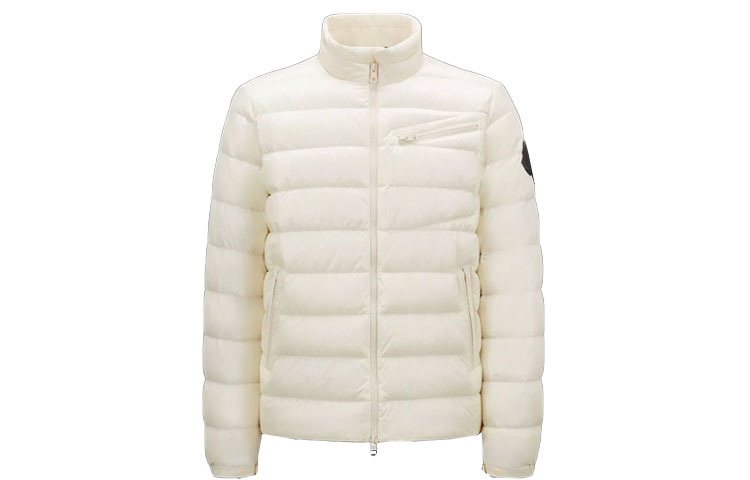 Moncler SS23 Amalteas Solid Zip-Up Down Jacket Unisex Off-White. I10911A00139M2640034 圖 2